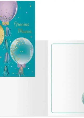 PACK 6 TARJETAS FELICITACION MODELO DIA MADRE-FRAGANCIA