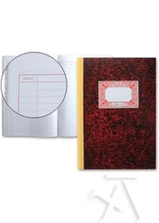 CARTONE CUENTAS CORRIENTES Fº 100 HOJAS D/H/SALDO