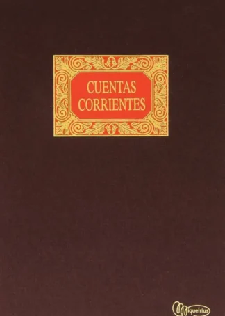 LIBRO CUENTAS CORRIENTES Fº 100 HOJAS DEBE HABER Y SALDO