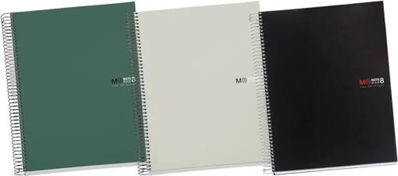 PAQ/3 NOTEBOOK8 A5 200H 70G CUAD.5X5 THE ORIGINAL