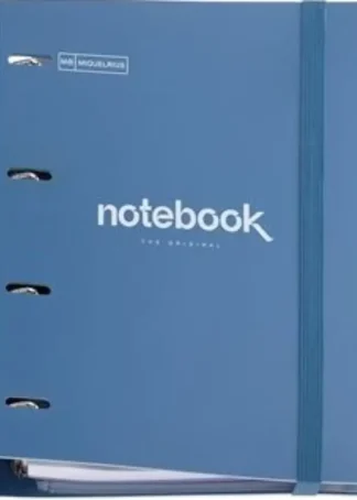 CARPEBLOC A4 4 ANILLAS 35MM POLYFOAM COLOR MARINO EMOTIONS