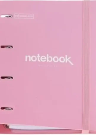 CARPEBLOC A4 4 ANILLAS 35MM POLYFOAM COLOR ROSA EMOTIONS