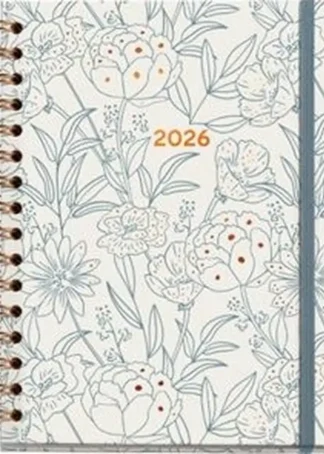 AGENDA PLUS ARNO DUFOUR 2026 16,4X21,8CM D/P BOUQUET