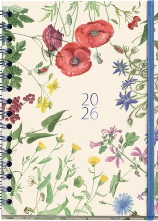 AGENDA PLUS ENTREDOS 2026 16,4X21,8CM D/P JARDIN