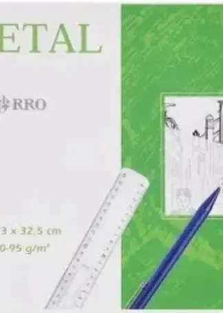 BLOC PAPEL VEGETAL BASIK A4+ 50H 95G. ENCOLADO