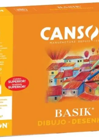 C/250 LAMINAS DIBUJO BASIK A4+ 13OG. CON RECUADRO