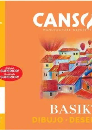 MINIPACK 10 LAMINAS DIBUJO BASIK A3+ 130G LISO