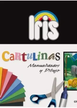 MINIPACK 10 CARTULINAS IRIS A4+ 185 G. COLORES SURTIDOS