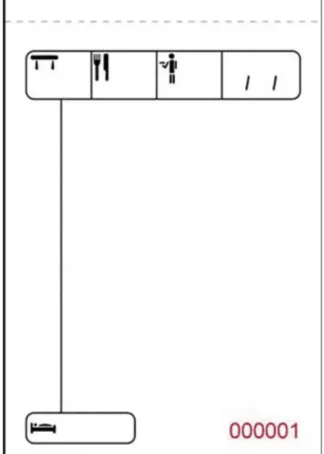 PAQ/10 TALONARIOS DE CAMARERO 7.3X10.9CM MINI DUPLICADO