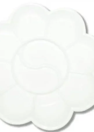 PALETAS DE PLASTICO ESCOLAR CIRCULAR 13,5CM DIAMETRO