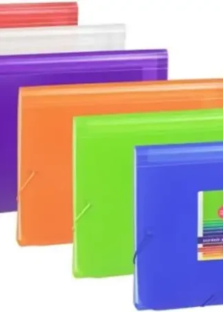 C/12 CARPETA FUELLE Fº PP 13 DPTOS COLORES SURTIDOS