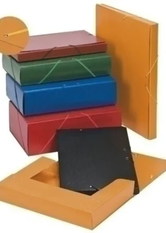 CARPETA PROYECTOS CARTON FORRADO L.5 CM AMARILLO