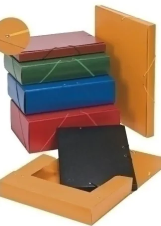 CARPETA PROYECTOS CARTON FORRADO L.5 CM NEGRO