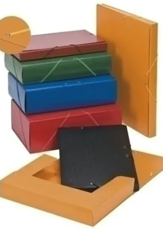 CARPETA PROYECTOS CARTON FORRADO L.7 CM AMARILLO