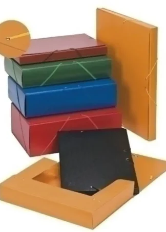 CARPETA PROYECTOS CARTON FORRADO L.7 CM VERDE