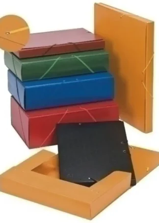 CARPETA PROYECTOS CARTON FORRADO L.7 CM NEGRO