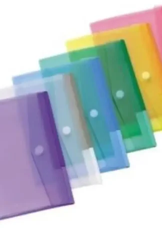 EXP 80 CARPETAS SOBRE A5 CIERRE VELCRO PP COLORES SURTIDOS