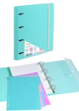 CARPEBLOCK FOAM SOFT MENTA A4+ 4 ANILLAS 35MM CON RECAMBIO