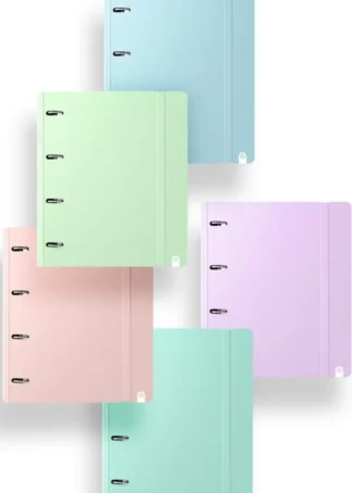 PAQ/8 CARPEBLOCK FOAM SOFT A4+ 4 ANILLAS 35MM CON RECAMBIO