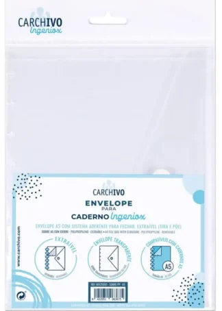 BLISTER CARPETA SOBRE INGENIOX A5 PP TRANSPARENTE