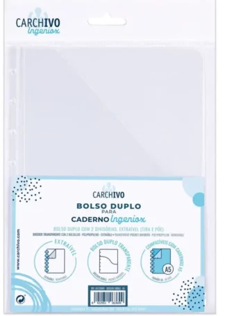 BLISTER DOSSIER DOBLE INGENIOX A5 PP TRANSPARENTE