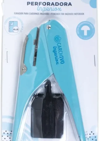 PERFORADORA INGENIOX PARA HOJAS CUADERNO DISCOS
