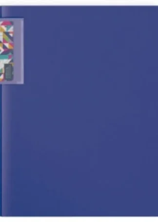 CARPETA A4 4 ANILLAS 25MM FOAM STYLE AZUL OSCURO