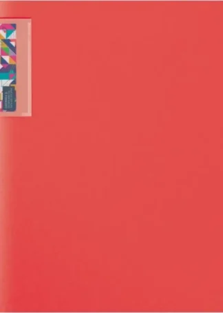 CARPETA A4 4 ANILLAS 25MM FOAM STYLE ROJO