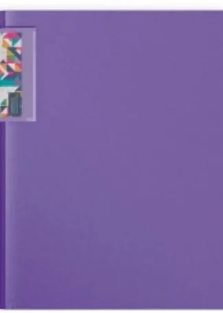 CARPETA A4 4 ANILLAS 40MM FOAM STYLE VIOLETA