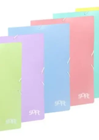 EXP 30 CARPETAS Fº GOMAS Y SOLAPAS PP COLORES SURTIDOS SOFT