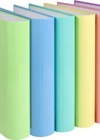 EXP 8 CARPETA ANILLAS SOFT A4 2/40MM CARTON FORRADO SURTIDO