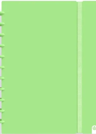 CUADERNO INGENIOX A4 80H CUADRICULA VERDE PASTEL