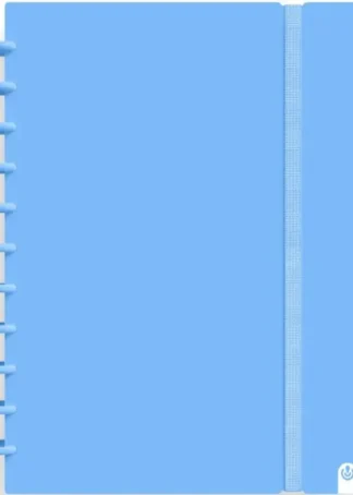 CUADERNO INGENIOX A4 80H CUADRICULA AZUL PASTEL