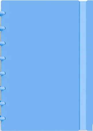 CUADERNO INGENIOX A5 80H CUADRICULA AZUL PASTEL