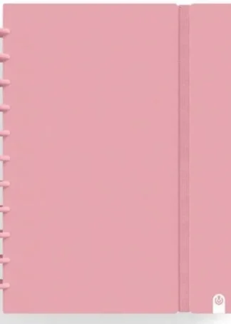 CUADERNO INGENIOX A4 80H HORIZONTAL ROSA PASTEL