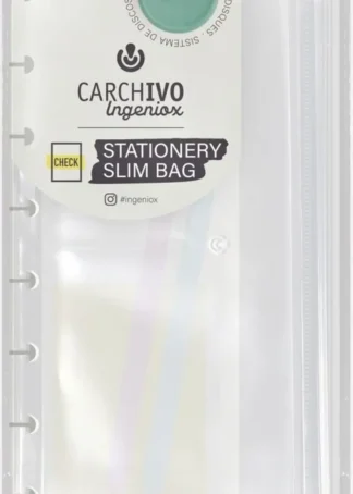 ESTUCHE SLIM BAG INGENIOX TAMAÑO CHECK