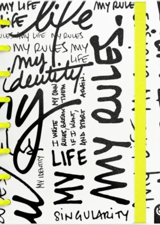 CUADERNO INGENIOX A5 80H RAYAS MY LIFE AMARILLO