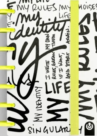 CUADERNO INGENIOX MINI 80H DOTS MY LIFE AMARILLO