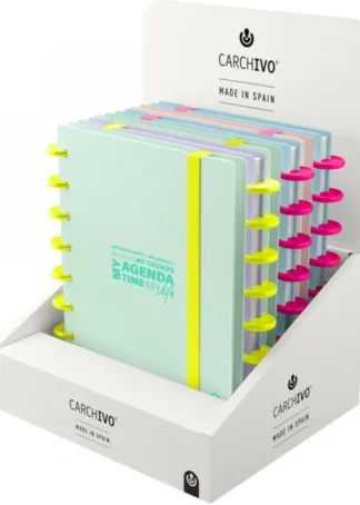 EXP 6 AGENDAS INGENIOX SEMANA VISTA A5 NEON PASTEL