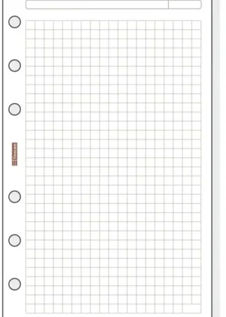 RECAMBIO CUADRICULA OPEN R1040 155X215MM