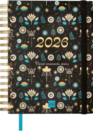 (CAT) AGENDA ESCOLAR VITAE 4º 25/26 16M SVH NEGRA CATALAN