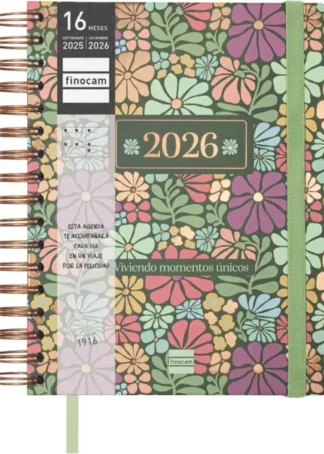 AGENDA ESCOLAR 25-26 VITAE 16 MESES 1/4 SVH VERDE
