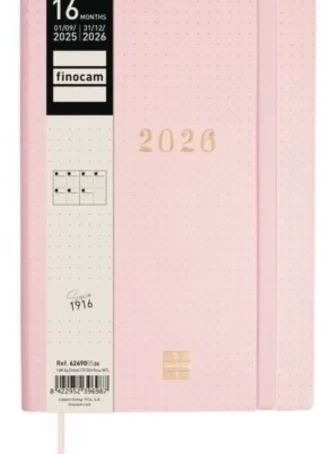 AGENDA ESCOLAR DOTTED 25/26 Y10 16M SVH ROSA