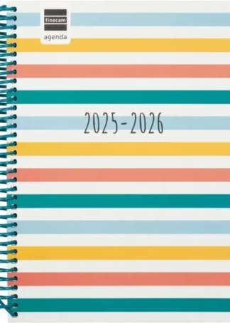 AGEND ESCOLAR 25-26 DIVA COLORS 1/4 DP