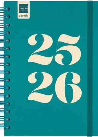 AGENDA ESCOLAR 25-26 COSMO AQUA 1/4 DP