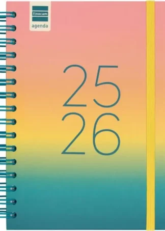 AGENDA ESCOLAR 25-26 COSMO IRIS 1/4 DP