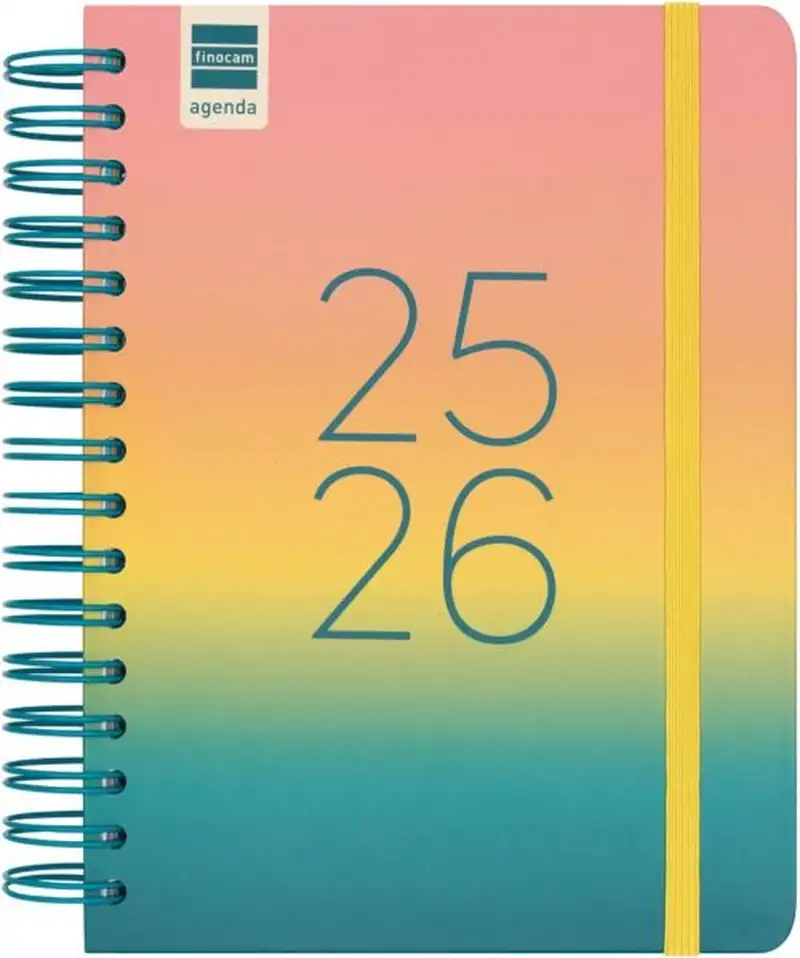 AGENDA ESCOLAR 25-26 COSMO IRIS 1/4 DP