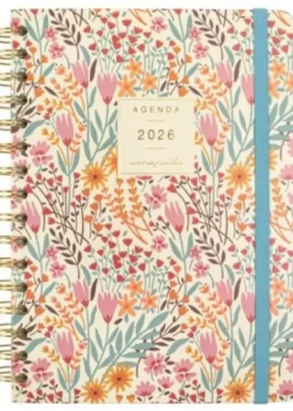 AGENDA ANUAL 2026 ESP. D/P E10 MONIQUILLA 15,5X21,2CM ESPIG