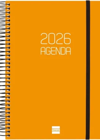 (CAT) AGENDA ANUAL 2026 OPAQUE E10 DP TARONJA