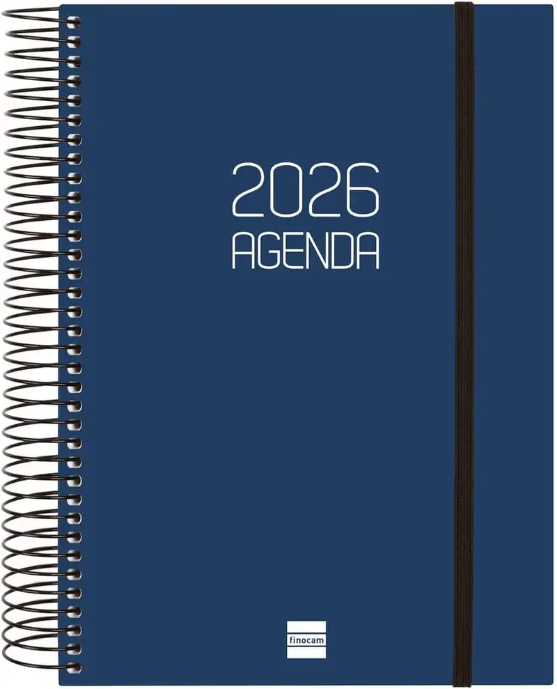 (CAT) AGENDA ANUAL 2026 OPAQUE E10 BLAU